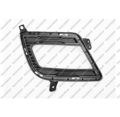 Rejilla Izquierda Paragolpes-Negra-Con Agujeros Antiniebla Mod. 5 Puertas Kia Ceed 2010->