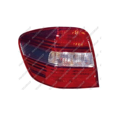 Grupo Optico Tra. Dcho Rojo/Blanco-Base Negra