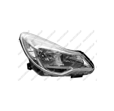 Optica Dch H1+h7 Electric.Con Motor Corsa 11>