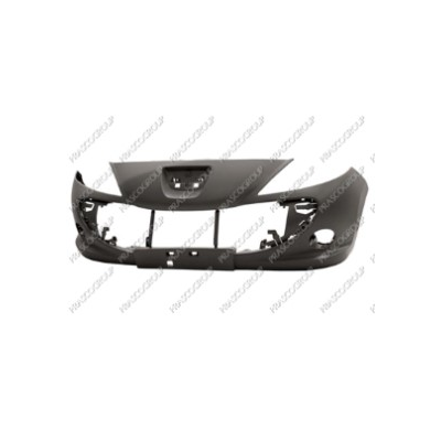 Paragolpes Delanterto Imprimado Gris Con Agujero Lavafaros 206 Plus