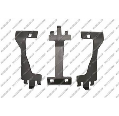 Guia Aire Central Paragolpes Delantero-3pcs Renault Captur 2017->