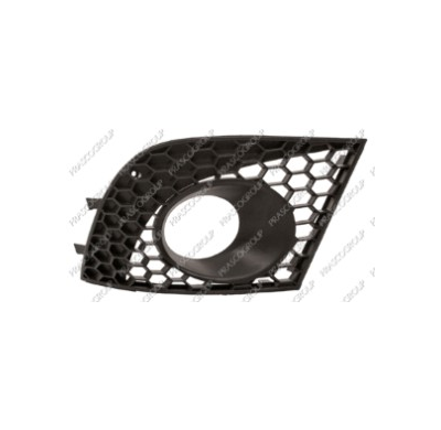 Rejilla Dch Paragolpes Delantero Negra.Con Agujero Antiniebla Ibiza 06>08