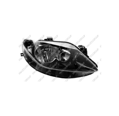 Optica Dcha H7+h7 Electr.-Con  Motor-Negra