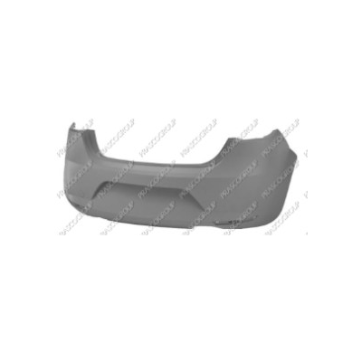 Parachoques Trasero Para Pintar Gris