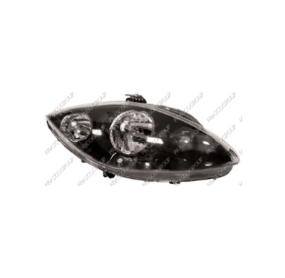 Faro Dch H1+h7 Regulacion Electrica Con Motor Leon 09>