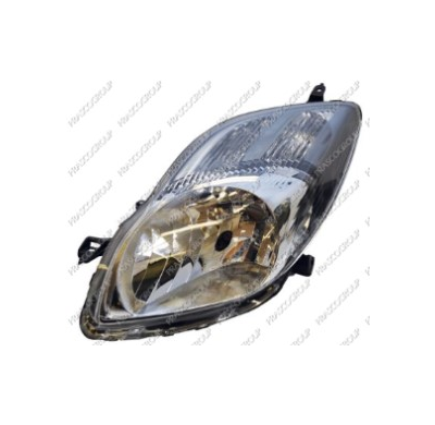 Optica Izda H4 Electrica-S/Motor-Negra