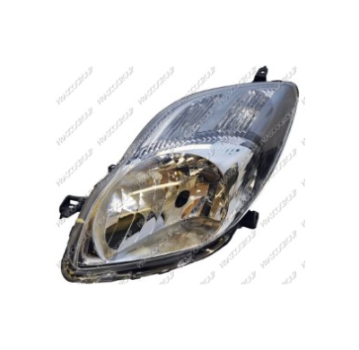 Optica Izda H4 Electrica-C/Motor-Negra