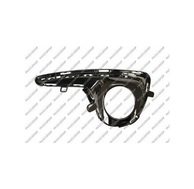 Rejilla Izquierda Paragolpes-Negro Brillante-Con Agujero Antiniebla Toyota Yaris 2017->