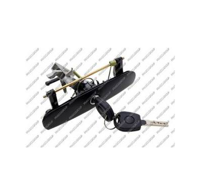 Maneta Exterior Porton Trasero-Negra-Con Llave Volkswagen Polo 2009->