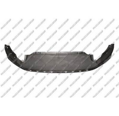 Spoiler Paragolpes Delantero-Negro Volkswagen Polo 2017->