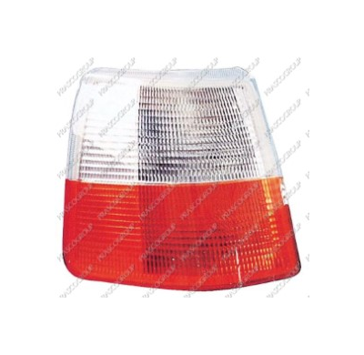 Piloto Delantero Izquierdo Blanco/Ambar