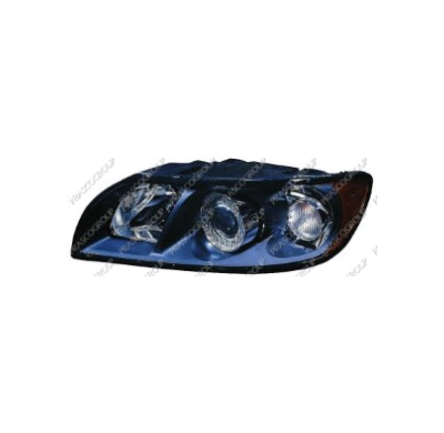 Optica Izq. Mod. H7+hb3 Electrica - Negra