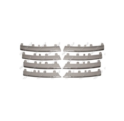 Kit Molduras Cromadas Rejilla