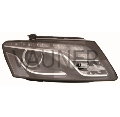 Audi Q5 08-*Faro Dch Con Regulacion Electrica Con Motor Interior Negro D3s (Xenon)