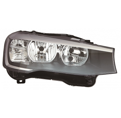 Bmw X3 14-*Faro Dch Con Regulacion Electrica Con Motor Interior Negro/Negr H7/H7