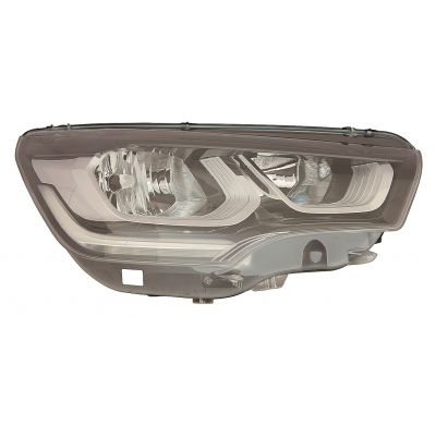 Citroen C4 15-*Faro Dch Con Regulacion Electrica Con Motor Interior Negro H7/H7/Led