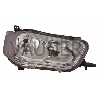 Citroen C-Elysee 12-*Faro Dch H7/H1 Con Luz Diurna