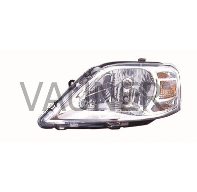 Dacia Logan 08-*Faro Izq Con Regulacion Electrica H4