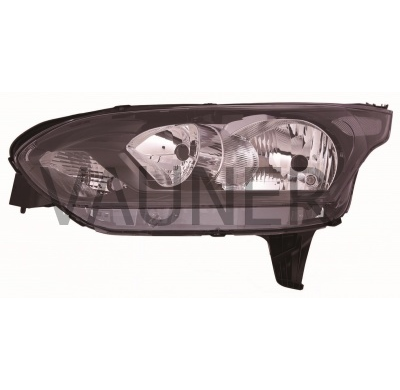 Ford Transit Connect 14-*Faro Dch Con Regulacion Electrica Con Motor(Interior Negro)