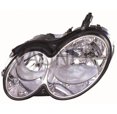 Mercedes Clk W209 03-05*faro Izq Con Regulacion Electrica H7/H7