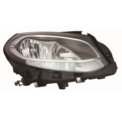 Mercedes B W246 14-*Faro Dch Con Regulacion Electrica Con Motor Interior Negro H7/H7/Led