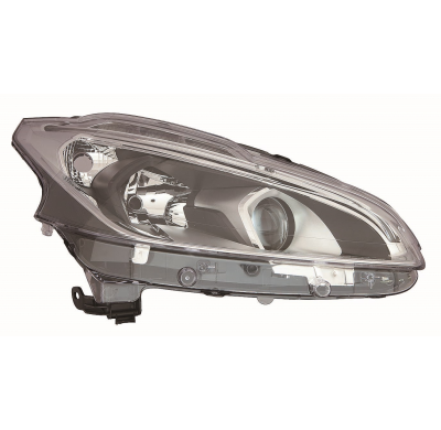 Peugeot 208 15-*Faro Dch Con Regulacion Electrica H7/H7/Led