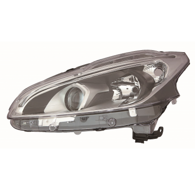 Peugeot 208 15-*Faro Izq Con Regulacion Electrica H7/H7/Led