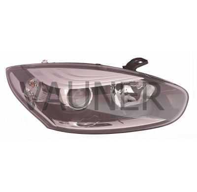 Renault Megane 14-*Faro Dch Con Regulacion Electrica Con Motor H7/H7 Con Motor Interior Cromado