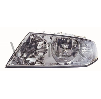 Skoda Octavia 04-*Faro Izq Con Regulacion Electrica Sin Lupa  H7/H1