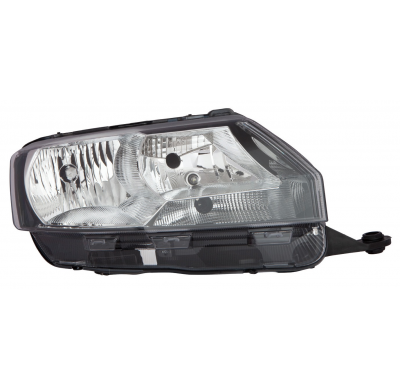Skoda Rapid 13-*Faro Dch Con Regulacion Electrica Con Motor (H7/H15/Py21w/W5w)