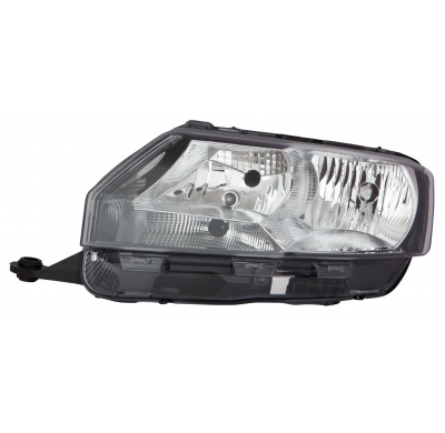 Skoda Rapid 13-*Faro Izq Con Regulacion Electrica Con Motor (H7/H15/Py21w/W5w)