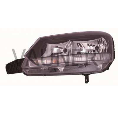 Skoda Yeti 13-*Faro Izq Con Regulacion Electrica Con Motor H7/H7