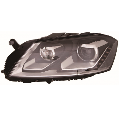 Vw Passat 10-*Faro Izq Con Regulacion Electrica Con Motor (Interior Negro) D3s/Led (Xenon)