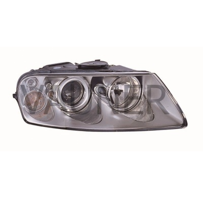 Vw Touareg 02-*Faro Dch Con Regulacion Electrica Con Motor H9/H7
