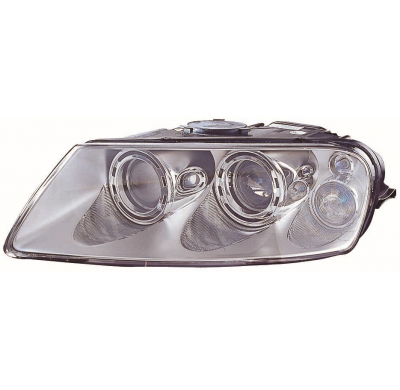 Vw Touareg 02-*Faro Izq Con Regulacion Electrica Con Mnotor D1s/H7
