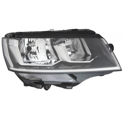 VW TRANSPORTER T6.1 2019.07-*FARO DCH CON REGULACION ELECTRICA CON MOTOR (H7/H15/W21W)