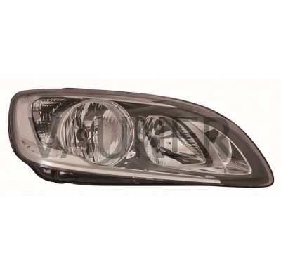 Volvo S60/V60 13-*Faro Dch Con Regulacion Electrica Con Motor H7/H9 Interior Negro