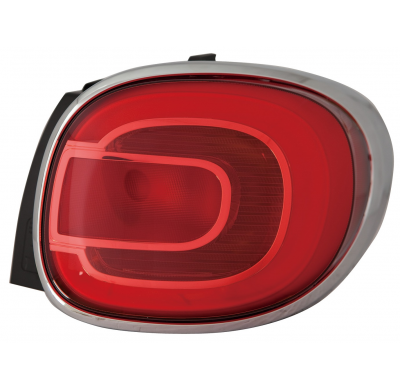FIAT 500L 12-*PILOTO TRASERO DCH (CROMADO)MOD TREKKING/LIVING(LED)