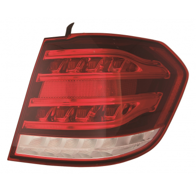 Mercedes E W212 13-*Piloto Trasero Dch Interior Negro Led(Exterior)Sw