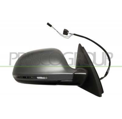 RETROVISOR IZQ ELECTRICO-TERMICO-IMPRIMADO-CON PILOTO-CONVEXO/CROMADO-16H6P+2H2P