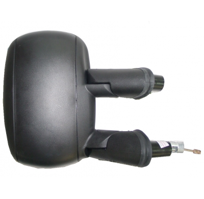 Fiat Doblo 01-09*retrovisor Dch Manual Negro