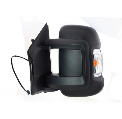 Fiat Ducato/Jump/Box 06-*Retrovisor Izq Electrico Termico Con Piloto 16w Brazo Corto Convexo(8cm)8pin