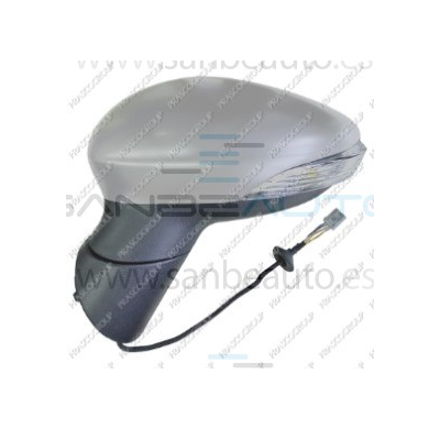 Retrovisor Izq  Electrico  Calefactado Para Pintar Con Piloto B-Max 12