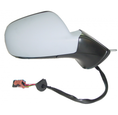Peugeot 407 04-*Retrovisor Dch Electrico Calefactado Abatible Electricamente Con Sensor De Temperatura  Para Pintar Convexo Azul