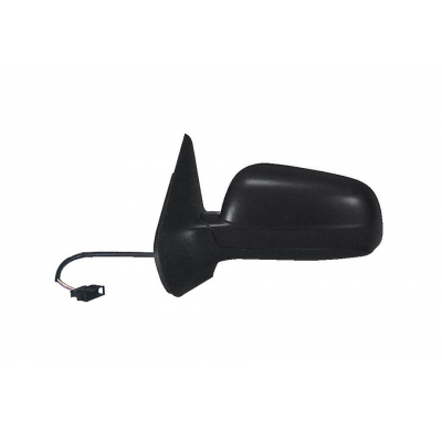 Vw Golf 97-*Retrovisor Izq Electrico Calefactado Negro Cristal Azulado Asferico (Modelo Grande)