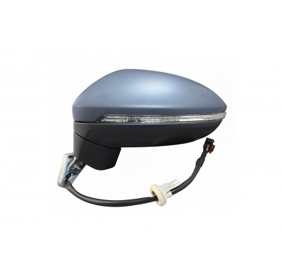 Vw Touran 15-*Retrovisor Izq Electrico Calefactado Con Piloto  Para Pintar Asferico 6pin