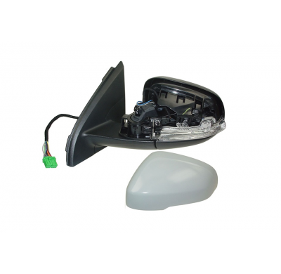 Volvo S60/V60 10-*Retrovisor Izq Electrico Calefactado Con Piloto Para Pintar Con Sensor Asferico 8pin