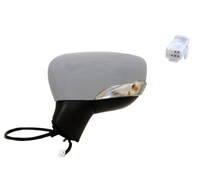 NISSAN MICRA K14 2016.12-*RETROVISOR IZQ ELECTRICO PARA PINTAR CONVEXO CON PILOTO 5PINS