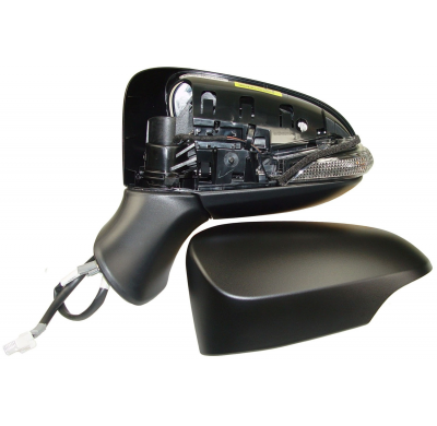 Toyota Avensis 15-*Retrovisor Izq Electrico Calefactado Con Piloto Para Pintar Asferico 7pin