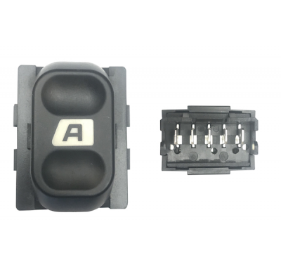 Citroen Berlingo/Partner 02-*Boton Elevalunas Delanter. Dch/Izq Con Sistema Confort 5pin